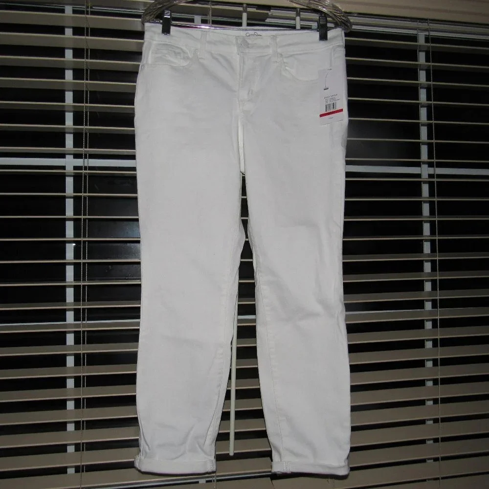 NWT JESSICA SIMPSON Rolled Crop Skinny Jeans Sz 8